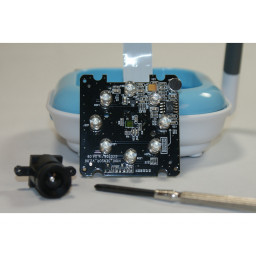 Замена объектива камеры Infant Optics DXR-5
