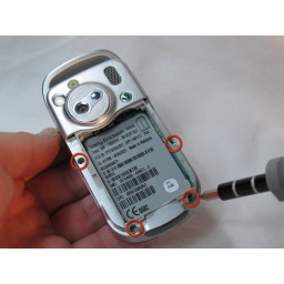 Разборка Sony Ericsson w600i Задний корпус