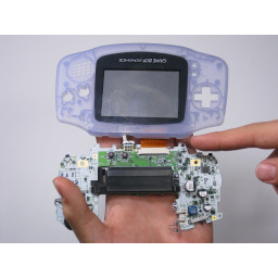 Замена динамиков Game Boy Advance