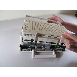 Разборка крышки Apple IIc