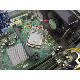 Замена процессора малого форм-фактора Dell Optiplex 745