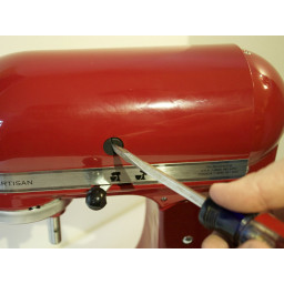 KitchenAid KSM150PSER Замена угольных щеток
