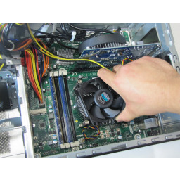 Замена вентилятора процессора HP Envy 700-030qe