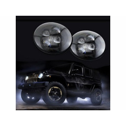 Как установить светодиодные фары на Jeep Wrangler